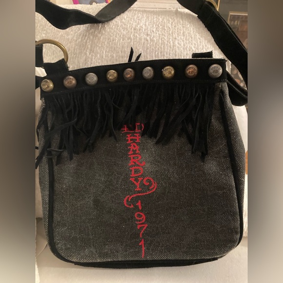 Ed hardy fringe crossbody - Picture 2 of 2